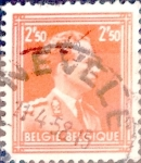 Stamps Belgium -  Intercambio 0,30 usd 2,50 fr. 1951