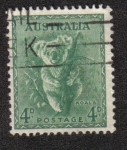 Sellos del Mundo : Oceania : Australia : Koala (Phascolarctos cinereus)
