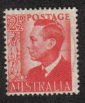 Sellos de Oceania - Australia -  King George VI (1895-1952)