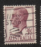 Stamps : Oceania : Australia :  King George VI (1895-1952)