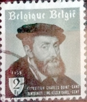 Stamps Belgium -  Intercambio 0,20 usd 2,00 fr. 1955