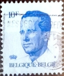 Stamps Belgium -  Intercambio 0,20 usd 10,00 fr. 1980