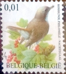 Stamps Belgium -  Intercambio 0,20 usd 1 cent. 2003