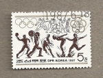 Stamps North Korea -  Juegos Olímpicos