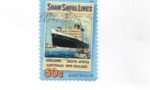Stamps : Oceania : Australia :  barco