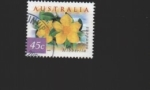 Stamps Australia -  flor