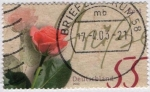 Stamps : Europe : Germany :  Rosa roja