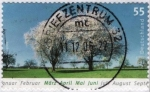 Stamps Germany -  Arboles floridos