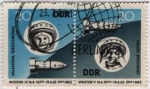 Stamps Germany -  Tereschkova y Bykowski