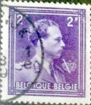 Stamps Belgium -  Intercambio 0,20 usd 2 fr. 1944