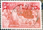 Sellos de Europa - B�lgica -  Intercambio 0,20 usd 20 cents. 1955