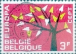 Stamps Belgium -  Intercambio 0,20 usd 3,00 fr. 1962