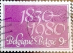 Stamps Belgium -  Intercambio 0,25 usd 9,00 fr. 1980