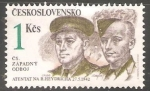 Stamps Czechoslovakia -  El asesinato de Heydrich
