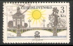 Stamps Czechoslovakia -  Puente de Čech