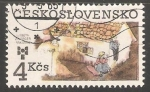 Stamps Czechoslovakia -  Ilustracion de Lisbeth Zwerger
