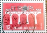 Stamps Belgium -  Intercambio 0,25 usd 12,00 fr. 1984