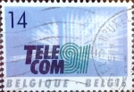 Stamps Belgium -  Intercambio 0,70 usd 14,00 fr. 1991