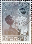 Sellos de Europa - B�lgica -  Intercambio 0,30 usd 70 + 5 cents. 1937