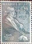 Stamps Belgium -  Intercambio 0,20 usd 20 cents. 1955