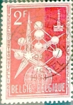 Stamps Belgium -  Intercambio 0,20 usd 2,00 fr. 1957