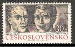 Stamps Czechoslovakia -  Oskar Benes - Vaclay Prochazka