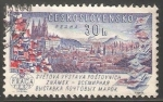 Stamps Czechoslovakia -  Hradčany, Prague