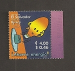 Stamps El Salvador -  Ahorre energía