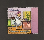 Stamps El Salvador -  Ahorre energía
