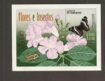 Stamps El Salvador -  Mariposa manchada (Anartia fatima)