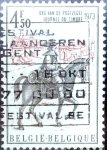 Stamps Belgium -  Intercambio 0,20 usd 4,50 fr. 1973