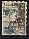 Stamps Africa - Chad -  teinturier