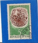 Stamps Africa - Chad -  art sao