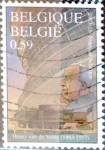 Stamps Belgium -  Intercambio 0,95 usd 59 cents. 2003