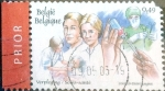 Stamps Belgium -  Intercambio hb1r 0,80 usd 49 cents. 2003