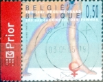 Stamps Belgium -  Intercambio 0,65 usd 50 cents. 2005
