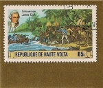 Stamps Africa - Burkina Faso -  Aniversaire James Cook