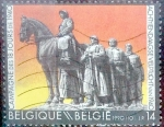 Stamps Belgium -  Intercambio 0,60 usd 14,00 fr. 1990