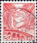 Stamps Switzerland -  Intercambio 0,20 usd 20 cents. 1936
