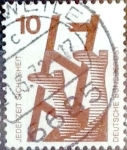 Sellos de Europa - Alemania -  Intercambio 0,20 usd 10 pf. 1971