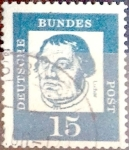 Stamps Germany -  Intercambio 0,20 usd 15 pf. 1961