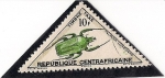 Stamps Africa - Central African Republic -  taurina longiceps