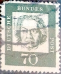 Stamps Germany -  Intercambio 0,20 usd 70 pf. 1961