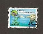 Stamps Russia -  Lago Baikal