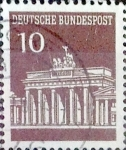 Sellos de Europa - Alemania -  Intercambio 0,20 usd 10 pf. 1966