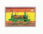 Stamps Equatorial Guinea -  locomotoras