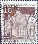 Stamps Germany -  Intercambio 0,20 usd 10 pf. 1967