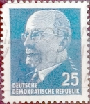 Stamps Germany -  Intercambio 0,20 usd 25 pf. 1963