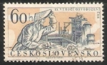 Stamps Czechoslovakia -  15 aniversario de la liberación de Checoslovaquia - soldador