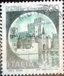 Stamps Italy -  Intercambio 0,20 usd 600 liras 1980